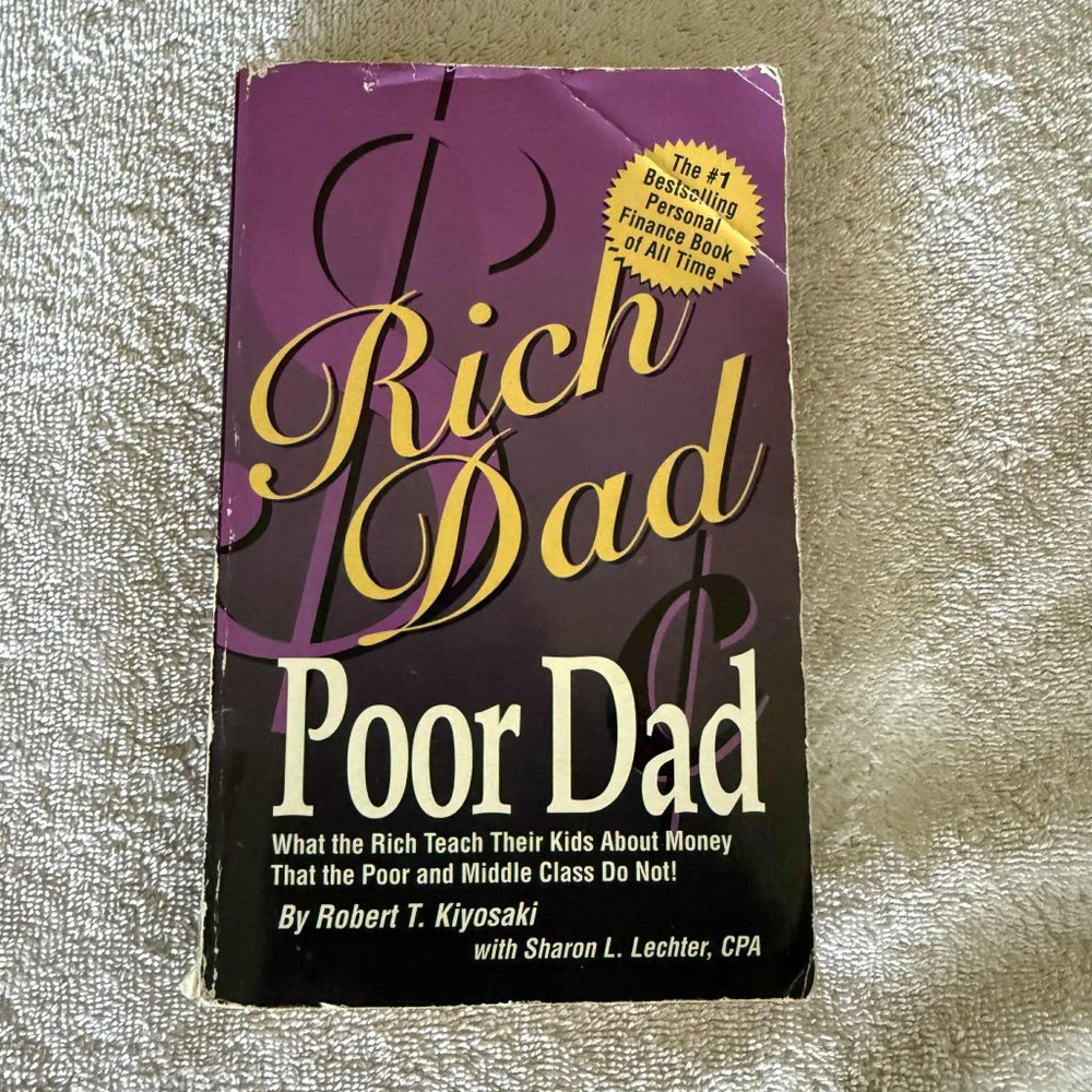 Rich Dad Poor Dad Book by Robert T. Kiyosaki